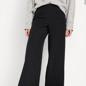 Old Navy high rise wide leg pull on pixie pants